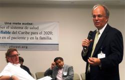 Hospital CEO Jeff Nelson addresses community forum Thursday. Hospital CEO Jeff Nelson addresses community forum Thursday.